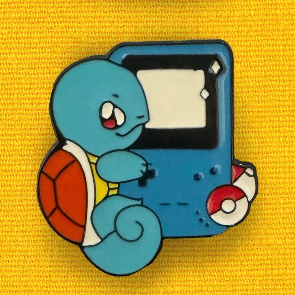 Cute Squirtle Pokemon Enamel Pin